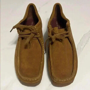 Clarks Men's Brown Suede Shoes